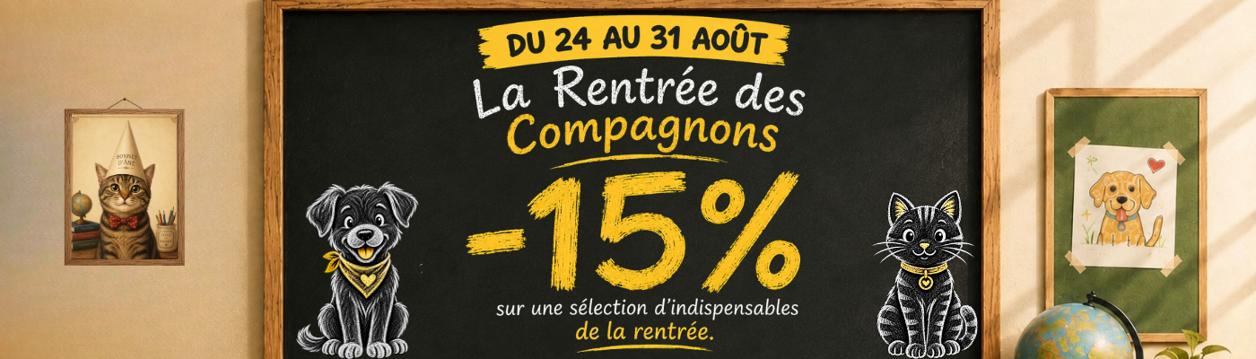 -15% RENTREE DES COMPAGNONS