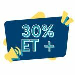 30% et +