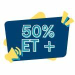 50% et +